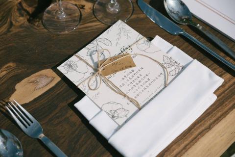 Wei設計室 - 婚禮謝卡 Wei設計室 - 婚禮謝卡