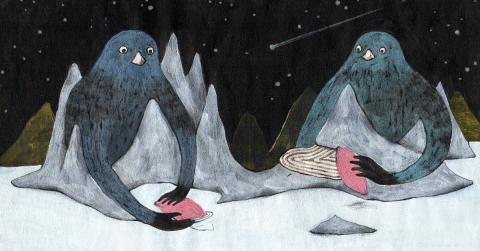 何忠翰 / Bingu - Readmoo - 外邊世界 專欄插畫
主題:世界史的結構或色情片小史
文:陳柏青