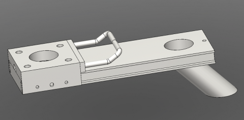 Ian - 機台改機-送料滑軌
