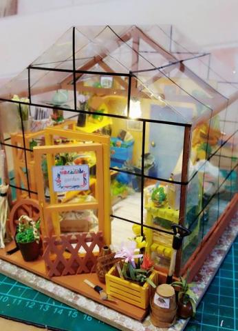  - 袖珍花房店鋪小屋