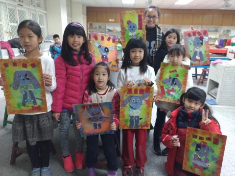 剪刀畫筆布 - 複合媒材創作