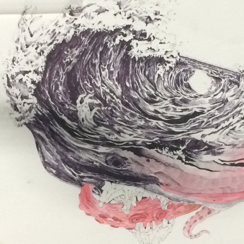 里愛 - 一種民俗忌諱 , 細緻的線條刻畫出一筆筆鬼月禁忌（禁海）