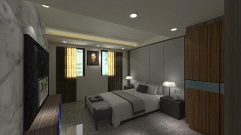 啊和 - 這是用3dmax鎖繪製的室內空間