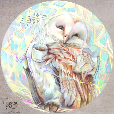 Chiu kuen 呷睏設計 - 動物插畫文創商品設計（電腦繪圖）