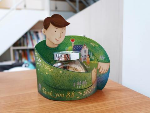 Travel with Tiffany - 父親節手做卡片教學&素材ibon下載