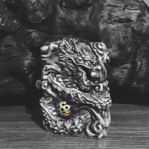 立言設計製作公司 - 祥龍Zippo外殼 