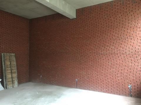 麗家建築工程 - 採用一般紅磚砌出清水磚的效果