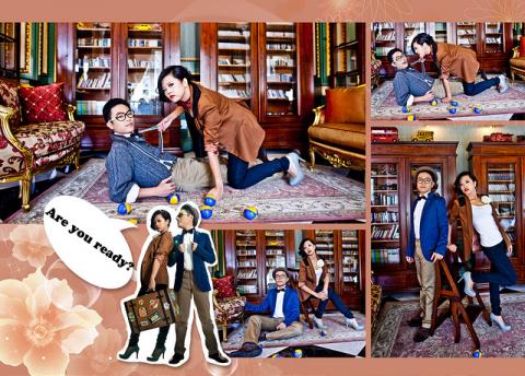 個人設計工作室 - 婚紗相本美編排版