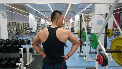 台北運動健身中心 - 自身訓練成果