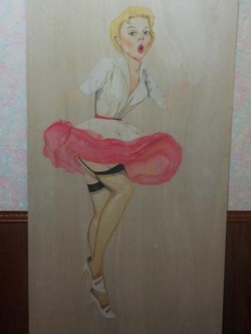 23弄文創手作工作室 - 大型木版彩繪(半成品