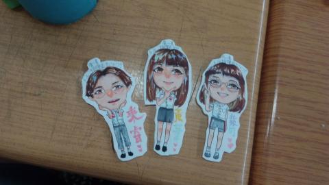 阿倢 - 人物插畫
媒彩：麥克筆