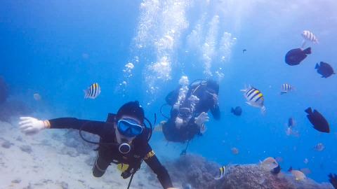 墾丁環礁潛水(旅)中心 - 取得國際潛水證照