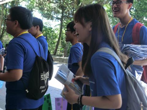 林靖蓉 - 這是我參加科系營隊的照片