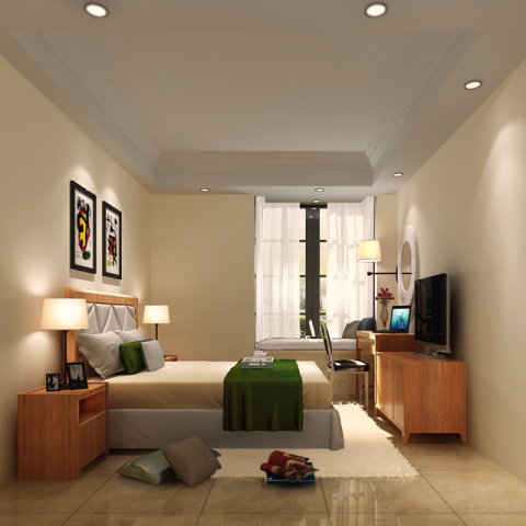 住吉內裝企業社 - 窗戶下切外推出一個凸窗.增加室內空間和變化