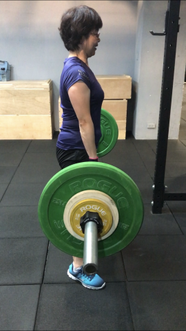 fei - 53歲徐小姐,deadlift 54kg,可以8下哦,身材看不出50幾吧!! fei - 53歲徐小姐,deadlift 54kg,可以8下哦,身材看不出50幾吧!!