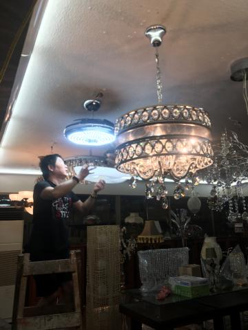 晶鼎照明行 - 芬朵吊扇安裝,我們是芬朵北區經銷