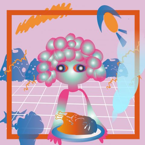 李查 - 電腦插畫