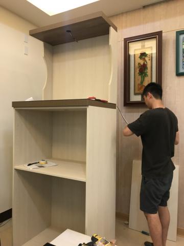 誼家室內設計公司 - 神明桌施 工圖