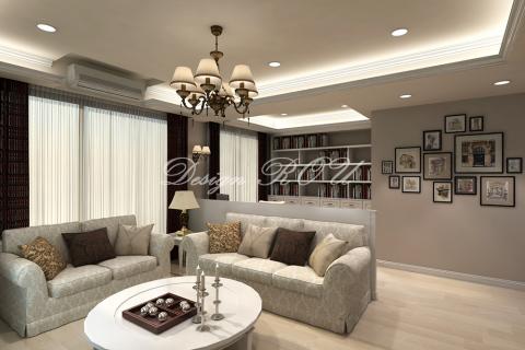 天雨室內設計 - 業主自行請系統櫃設計，委託本工作室繪製3D確認規劃