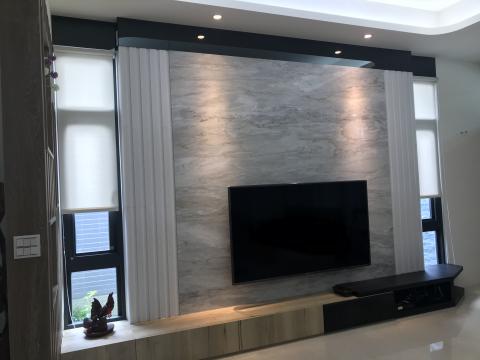 劉建暉 - 簡約大方時尚的電視牆