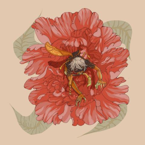 DNTLAMLT_Illustration and Design - 電繪，花蟲。