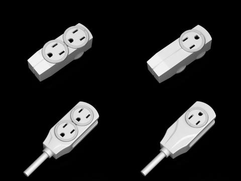 謝氏設計製造有限公司 - 延長線插座3D設計-1