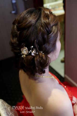 新竹新秘Fiona C/ 玩美時尚Wedding美學殿堂 - 多樣化的編髮