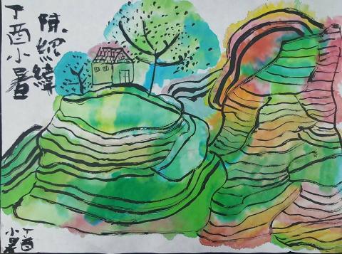 張雅閔 - 學生習作/水墨/小一