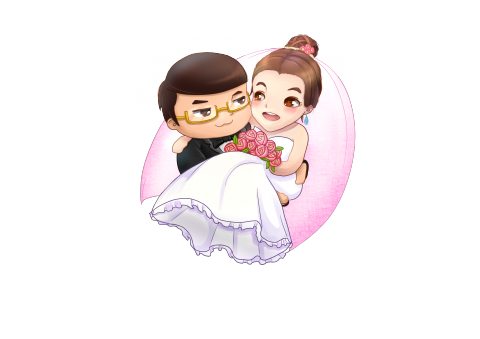 李祖昀 - 喜帖插畫設計