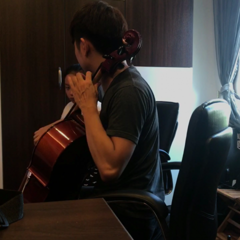 許晁維 -大提琴老師 - 國小五年級 音樂班學生2年