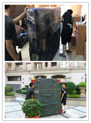 易成精緻搬家 - 床墊會先套上專用包護套再包上工業用膠膜 易成精緻搬家 - 床墊會先套上專用包護套再包上工業用膠膜