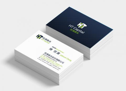 設計儿 - 恒澤資本logo及名片設計
