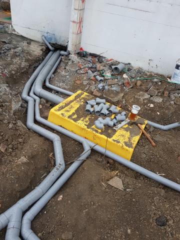 柯明志 - 安裝化糞池