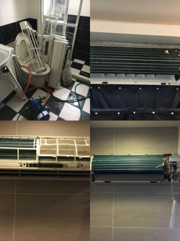 光耀水電工程行 - 冷氣保養概況！施工看的到品質顧的到