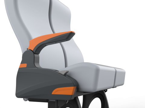 新器象創意有限公司 - 巴士座椅扶手