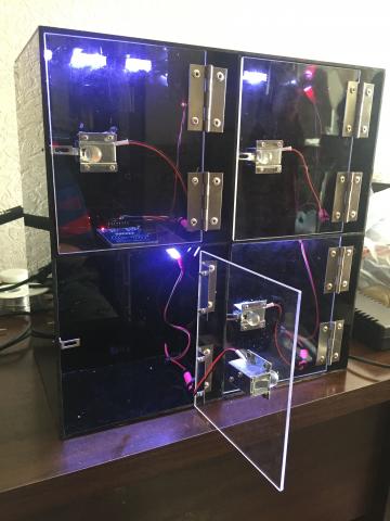 祥云設計 - WiFi遠端控制電子鎖櫃