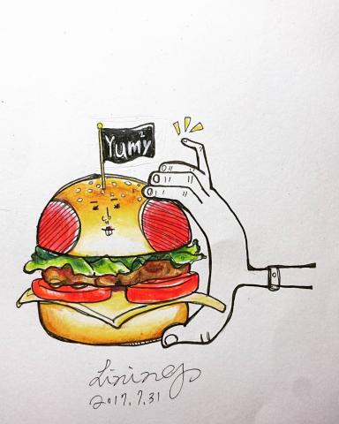 甯甯ㄉ兒童美術課 - 色鉛筆素描