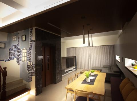 虹橋采卉室內設計 - 電梯透天厝室內設計