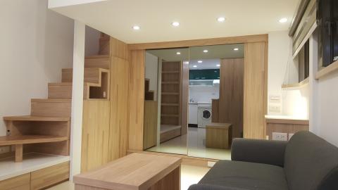 柏泉室內裝修 - 台北。小套房。完工照