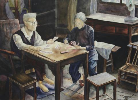 張奕敏 - 水彩畫