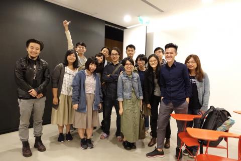 王芩敏 - 金鐘最佳剪輯 高鳴晟
逐格研究工作坊 結業式合照