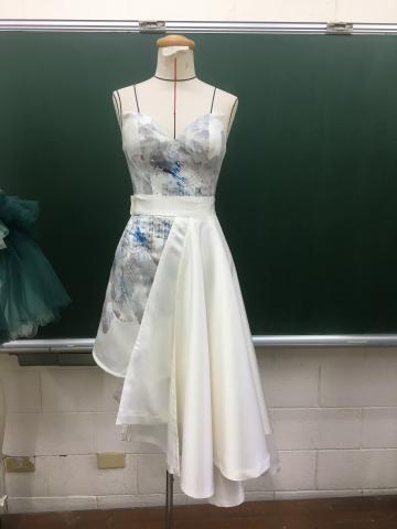 劉思彤 - 布花設計結合小禮服創作