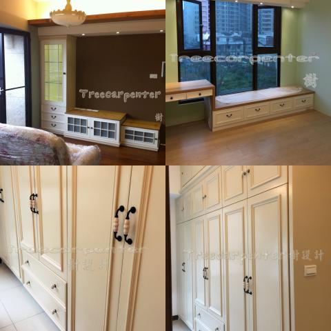 樹空間設計室內裝修   - #法式鄉村衣櫃體#美式鄉村櫃體 樹空間設計室內裝修   - #法式鄉村衣櫃體#美式鄉村櫃體