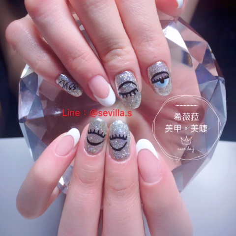 W 美妍室｜W.Beauty Studio - 法式變化款-柏金系列、閃亮眨眼鞋