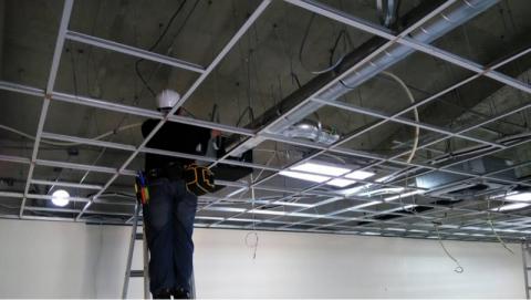 嘉樂水電工程行 - 換線，LED輕鋼架燈具汰換