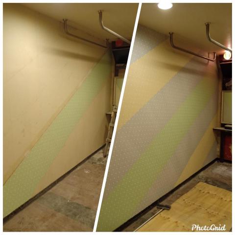 嶺頭裝潢（張家睿） - 斜貼跳色，創新求變