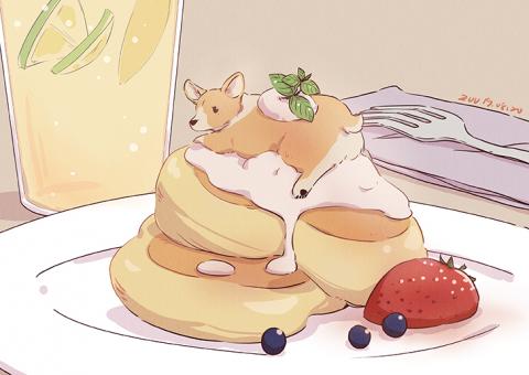 朮鳥工作室 - 場景+物件+角色之主題插畫