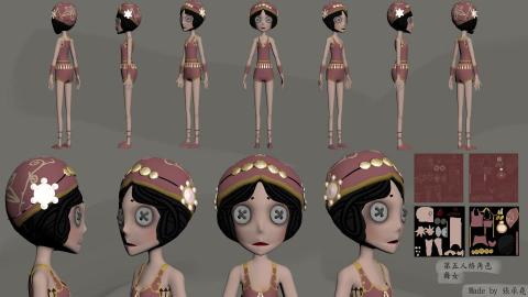 CCY Studio(個人工作室) - 建模作品:
第五人格角色:舞女