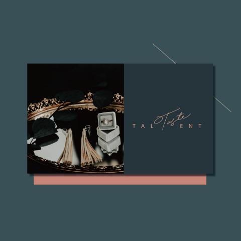 JIMU design - logo 設計 及 形象廣告 
talent 既有接種睫毛以及販售飾品,
因此同名稱以兩種logo樣式區分形象 JIMU design - logo 設計 及 形象廣告 
talent 既有接種睫毛以及販售飾品,
因此同名稱以兩種logo樣式區分形象