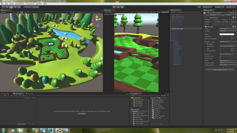 李彥蒲 - APP遊戲作品-決戰高球
類型：運動高爾夫球遊戲